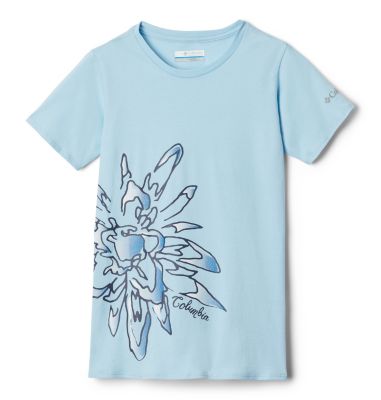 Girls' Peak Point&trade; T-Shirt Peak Point&trade; T-Shirt | 634 | L, Spring Blue Side Treatment, front