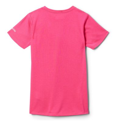 Girls' Ranco Lake&trade; T-Shirt Ranco Lake&trade; Short Sleeve Tee | 466 | S, Cactus Pink Grizzly Grounds, back