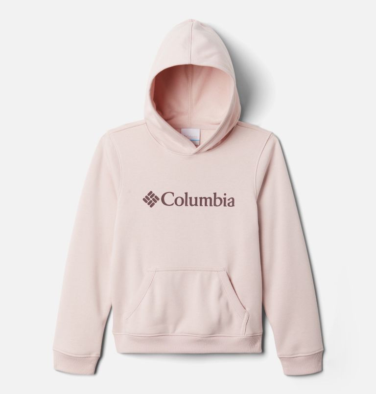 Thumbnail: Youth Columbia Park Hoodie, Color: Mineral Pink, image 1