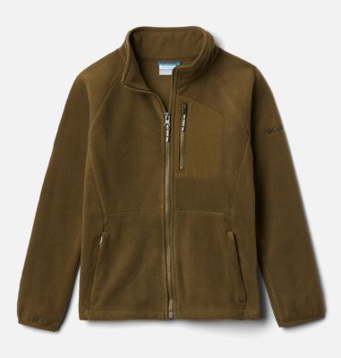 Youth Fast Trek&trade; III Fleece Full Zip Fast Trek&trade; III Fleece Full Zip | 327 | XS, New Olive, front