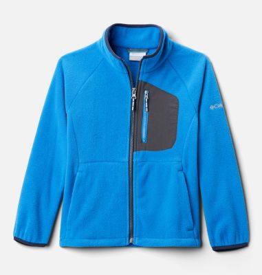 Polaire Fast Trek&trade; III Fille Fast Trek&trade; III Fleece Full Zip | 613 | XXS, Bright Indigo, Shark, front