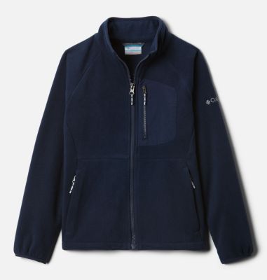 Youth Fast Trek&trade; III Fleece Full Zip Fast Trek&trade; III Fleece Full Zip | 327 | XS, Collegiate Navy, front