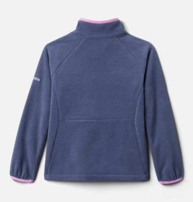 Polaire Fast Trek&trade; III Fille Fast Trek&trade; III Fleece Full Zip | 613 | XXS, Nocturnal, Blossom Pink, back