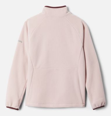Youth Fast Trek&trade; III Fleece Full Zip Fast Trek&trade; III Fleece Full Zip | 327 | XS, Mineral Pink, Malbec, back