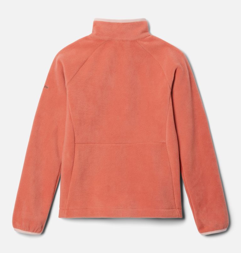 Youth Fast Trek III Fleece Jacket, Color: Faded Peach, Dusty Pink, image 2