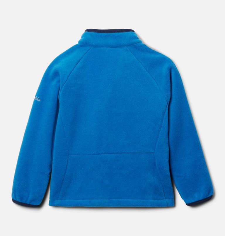 Toddler Fast Trek III Fleece Full Zip, Color: Bright Indigo, Collegiate Navy, image 2