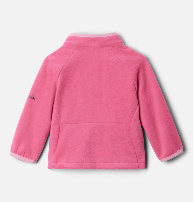 Manteau polaire à fermeture éclair Fast Trek III Bébé, Color: Wild Geranium, Wild Rose, image 2