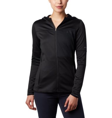 Polaire Windgates&trade; Femme Windgates&trade; Fleece Full Zip | 847 | XL, Black, front
