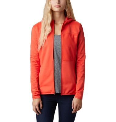 Polaire Windgates&trade; Femme Windgates&trade; Fleece Full Zip | 847 | XL, Bright Poppy, front