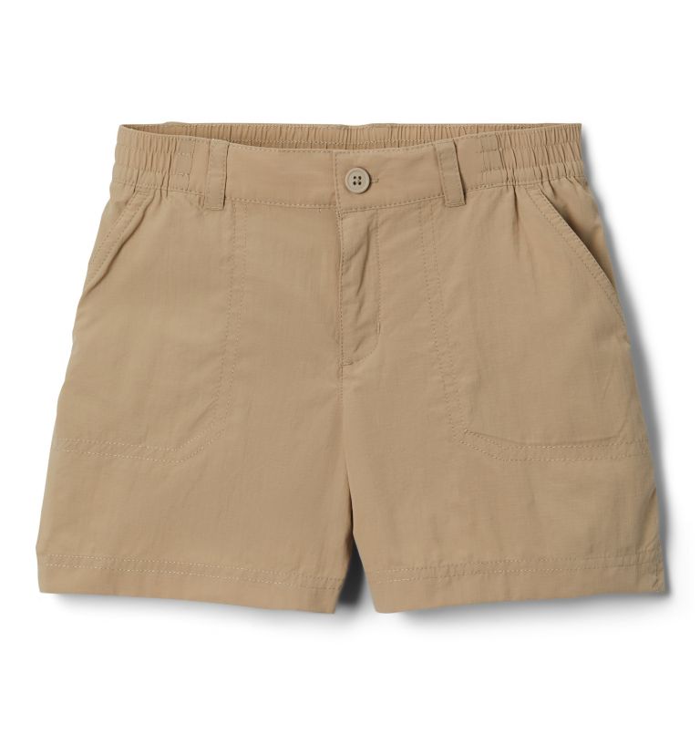 Girls' Silver Ridge IV Shorts, Color: British Tan, image 1