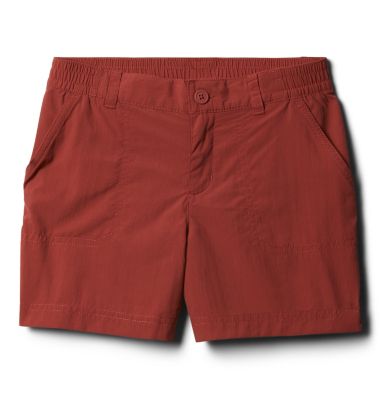 Silver Ridge&trade; IV Shorts f&uuml;r M&auml;dchen Silver Ridge&trade;IV Short | 638 | L, Dusty Crimson, front