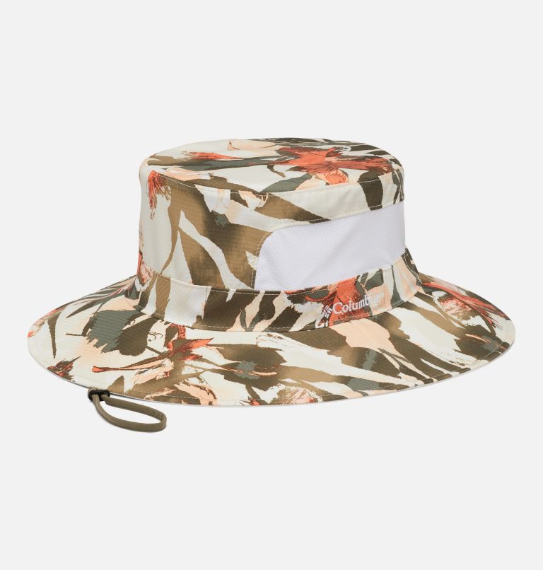 Women's Sun Goddess Booney, Color: Chalk Floriculture Print, image 1