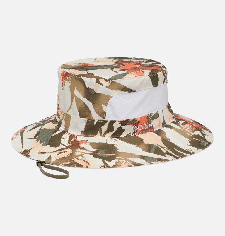 Chalk White Technical Fabric Bucket Hat