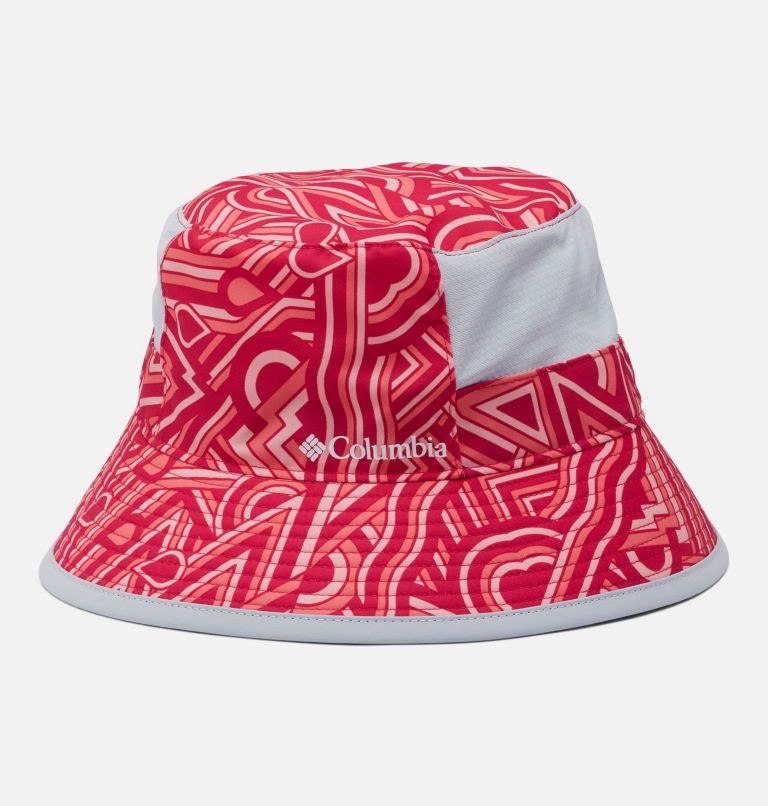 Youth Booney | 615 | O/S, Color: Cactus Pink, Geo Print, image 1