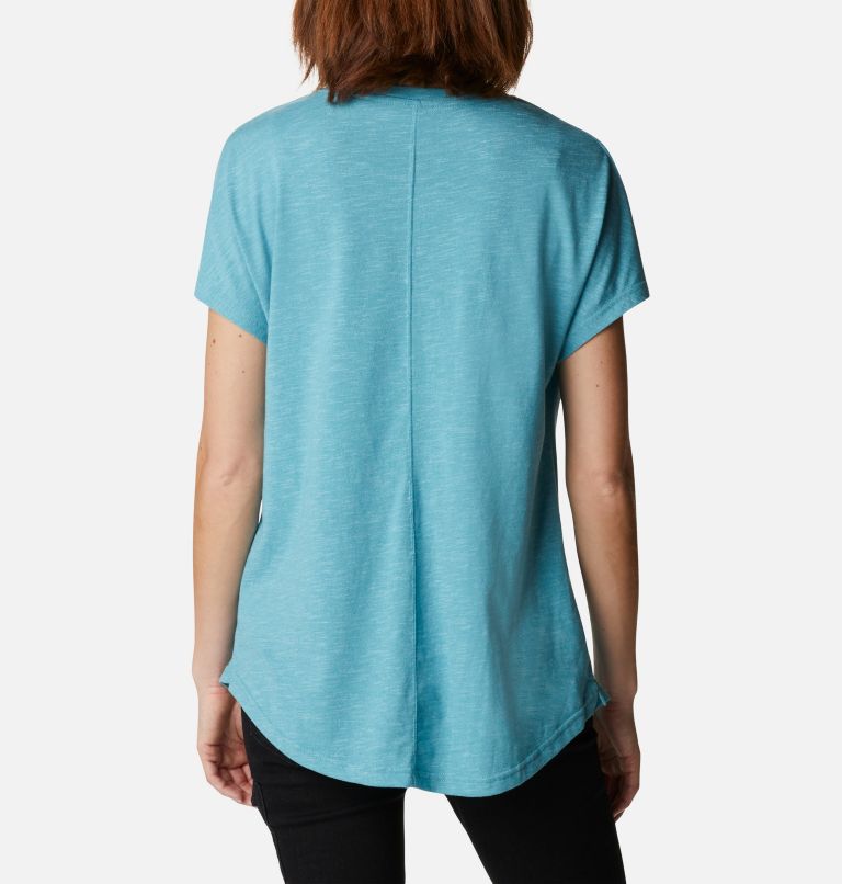 Women's Cades Cape T-Shirt, Color: Sea Wave, image 2