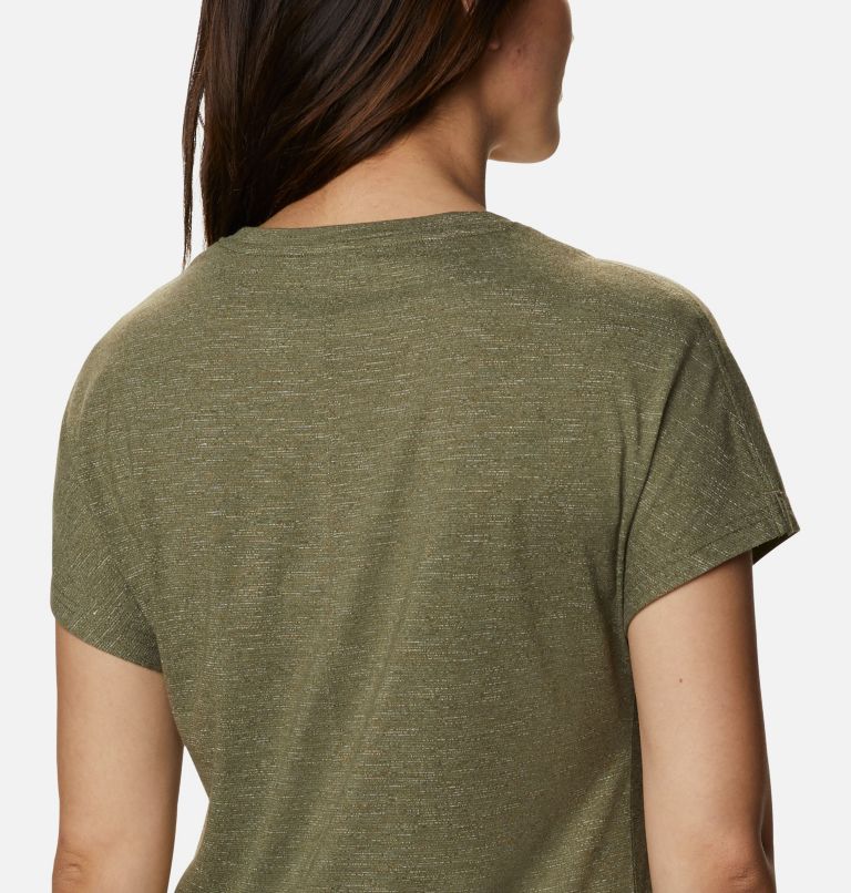 Women's Cades Cape T-Shirt, Color: Stone Green, image 5