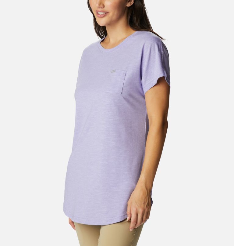 Thumbnail: T-shirt Cades Cape pour femme, Color: Frosted Purple, image 5