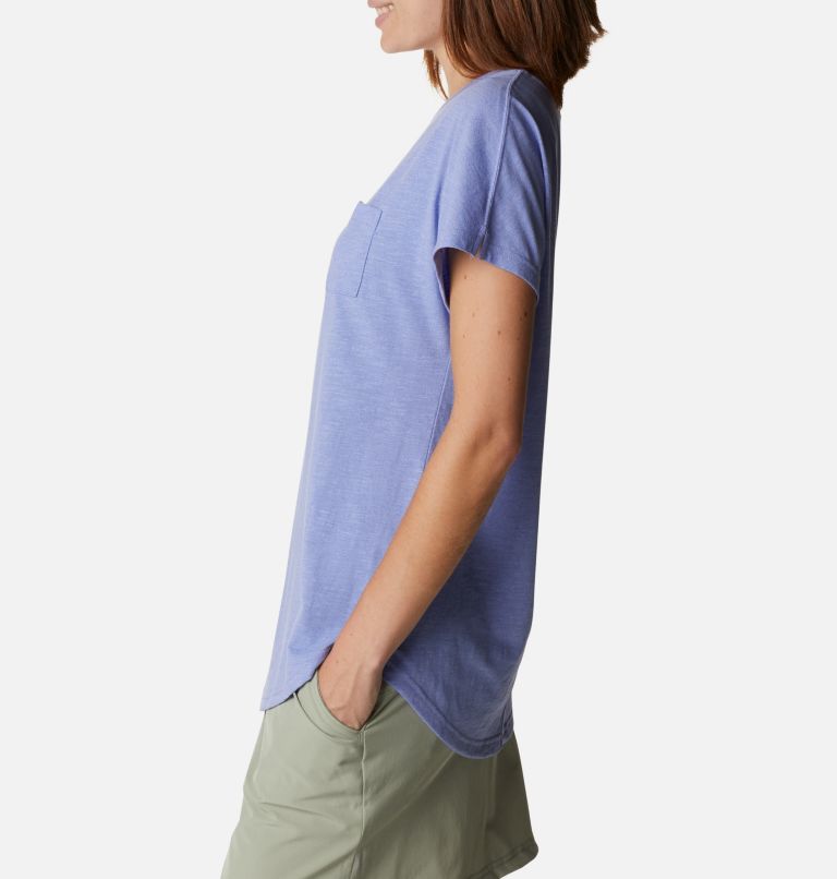 Women's Cades Cape T-Shirt, Color: Serenity, image 3