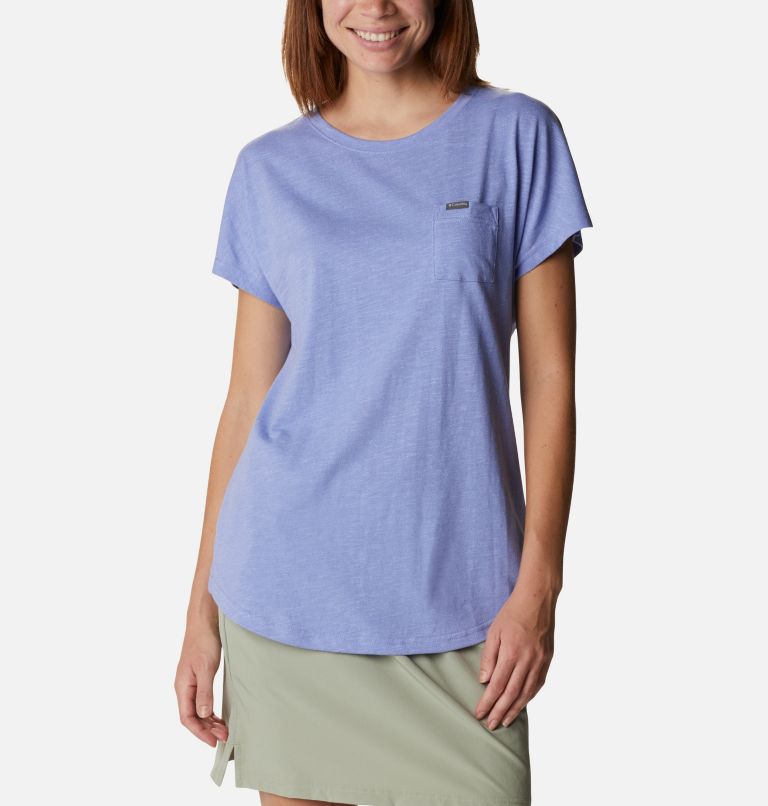 Women's Cades Cape T-Shirt, Color: Serenity, image 1