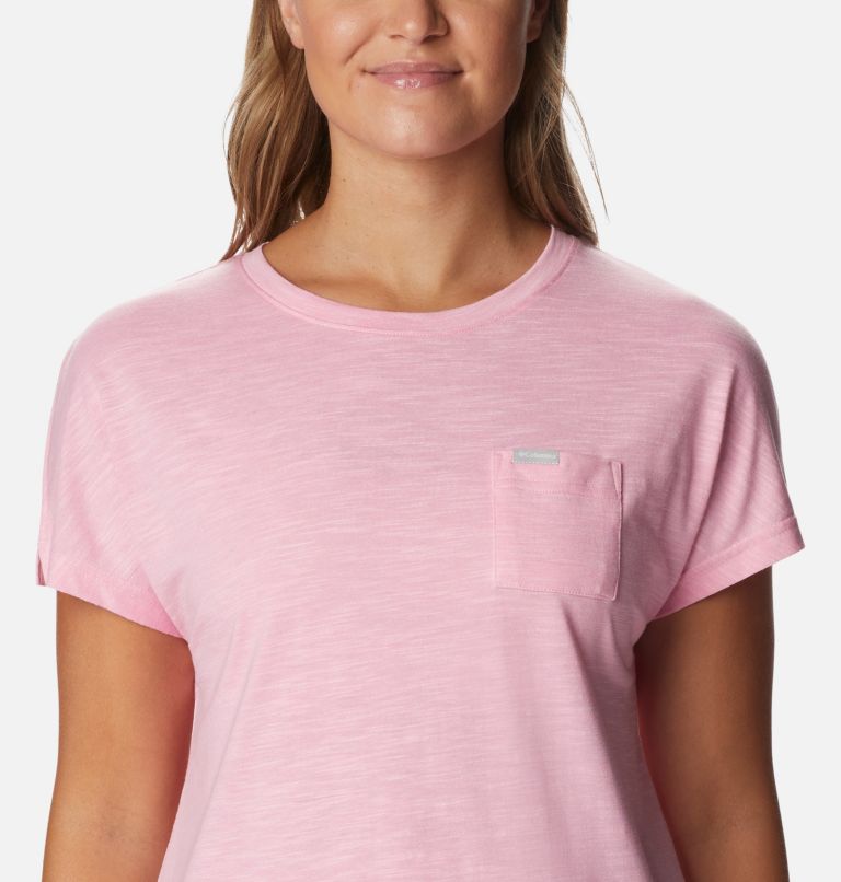 Women's Cades Cape T-Shirt, Color: Wild Rose, image 4