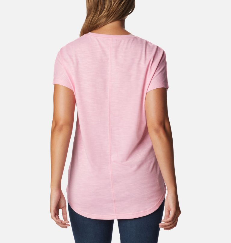 Women's Cades Cape T-Shirt, Color: Wild Rose, image 2