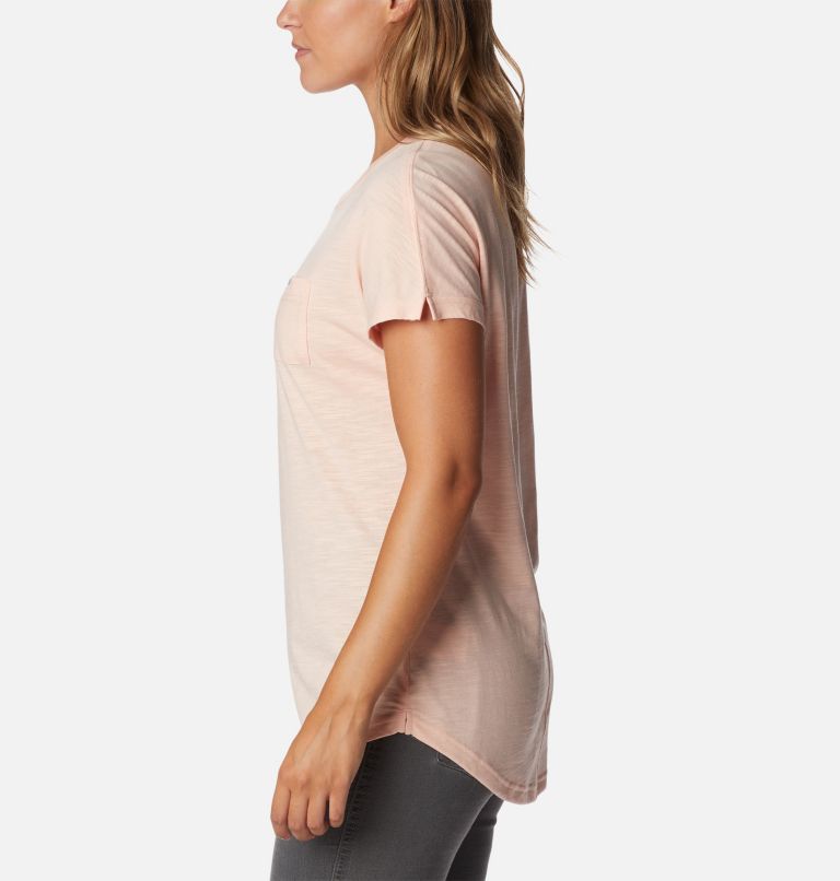 Thumbnail: Women's Cades Cape T-Shirt, Color: Peach Blossom, image 3