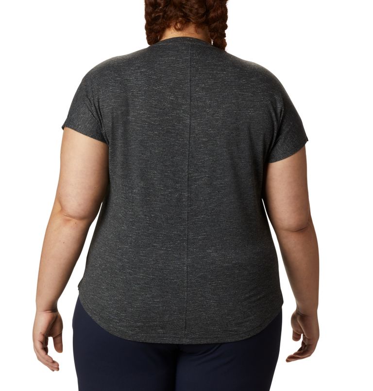 Thumbnail: T-shirt Cades Cape pour femme – Grandes tailles, Color: Black, image 2