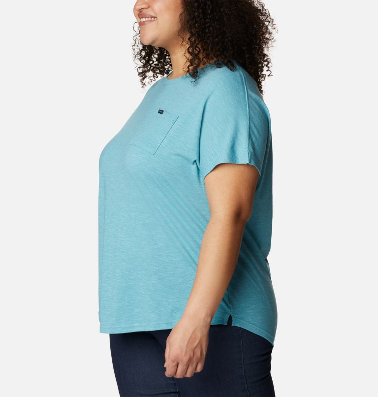 T-shirt Cades Cape pour femme – Grandes tailles, Color: Sea Wave