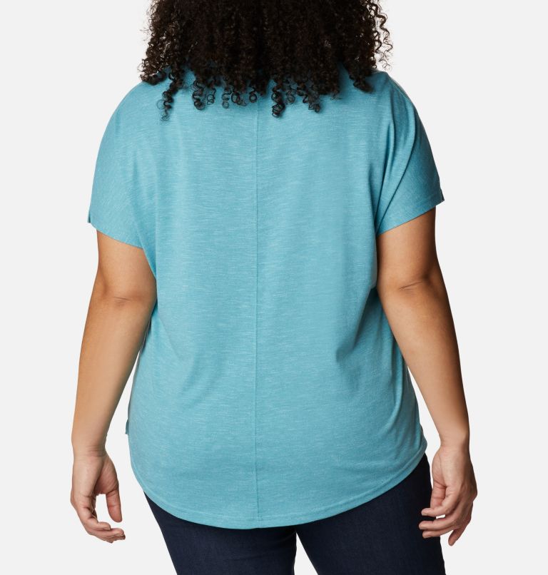 Women's Cades Cape T-Shirt - Plus Size, Color: Sea Wave