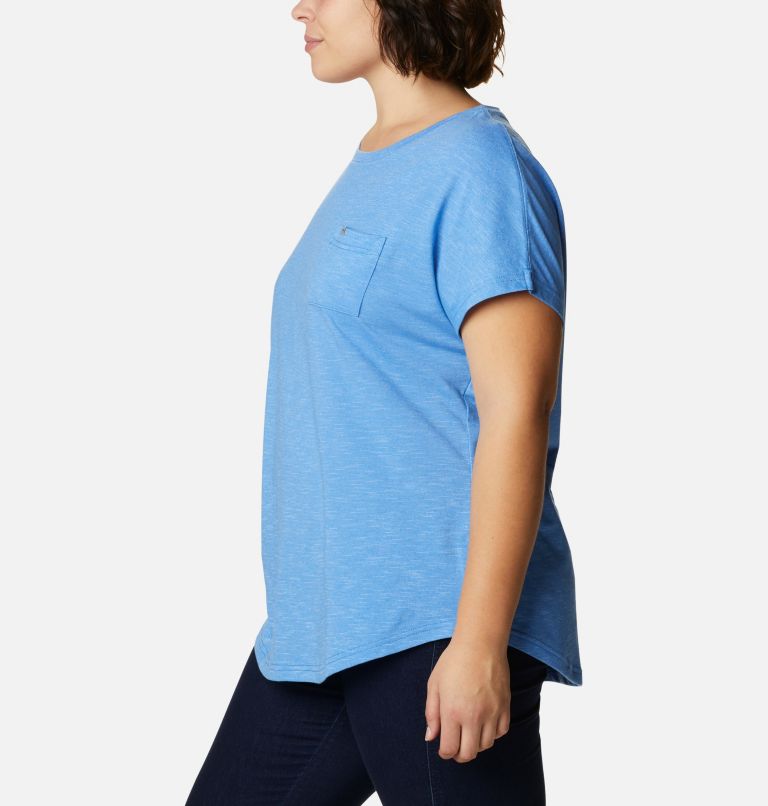 T-shirt Cades Cape pour femme – Grandes tailles, Color: Harbor Blue, image 3