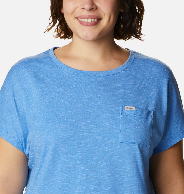 T-shirt Cades Cape pour femme – Grandes tailles, Color: Harbor Blue, image 4