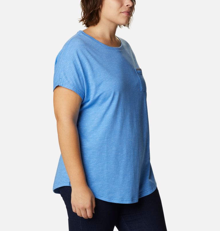 T-shirt Cades Cape pour femme – Grandes tailles, Color: Harbor Blue, image 5