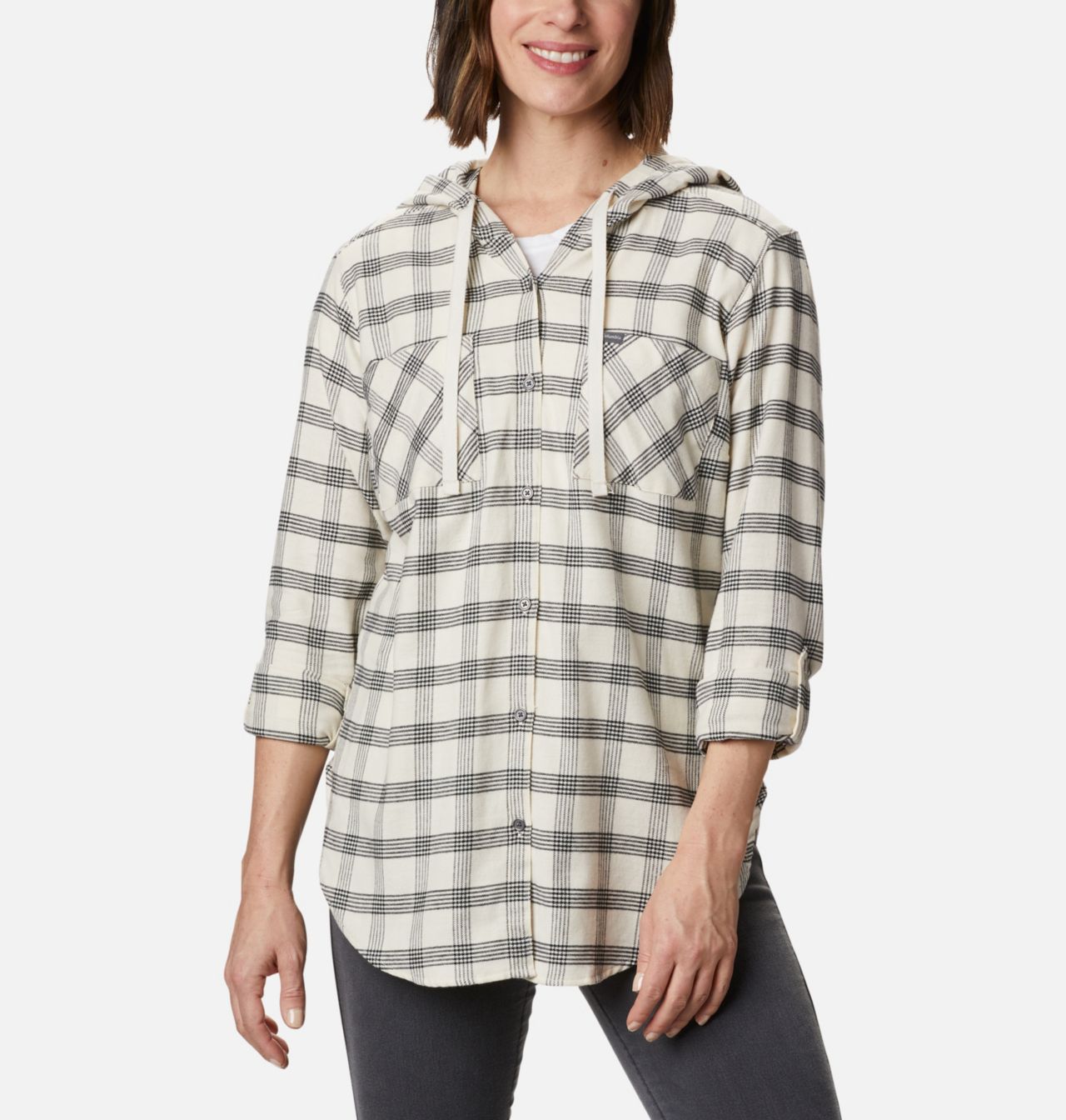 Women's Anytime™ Stretch Hooded Long Sleeve Shirt 6