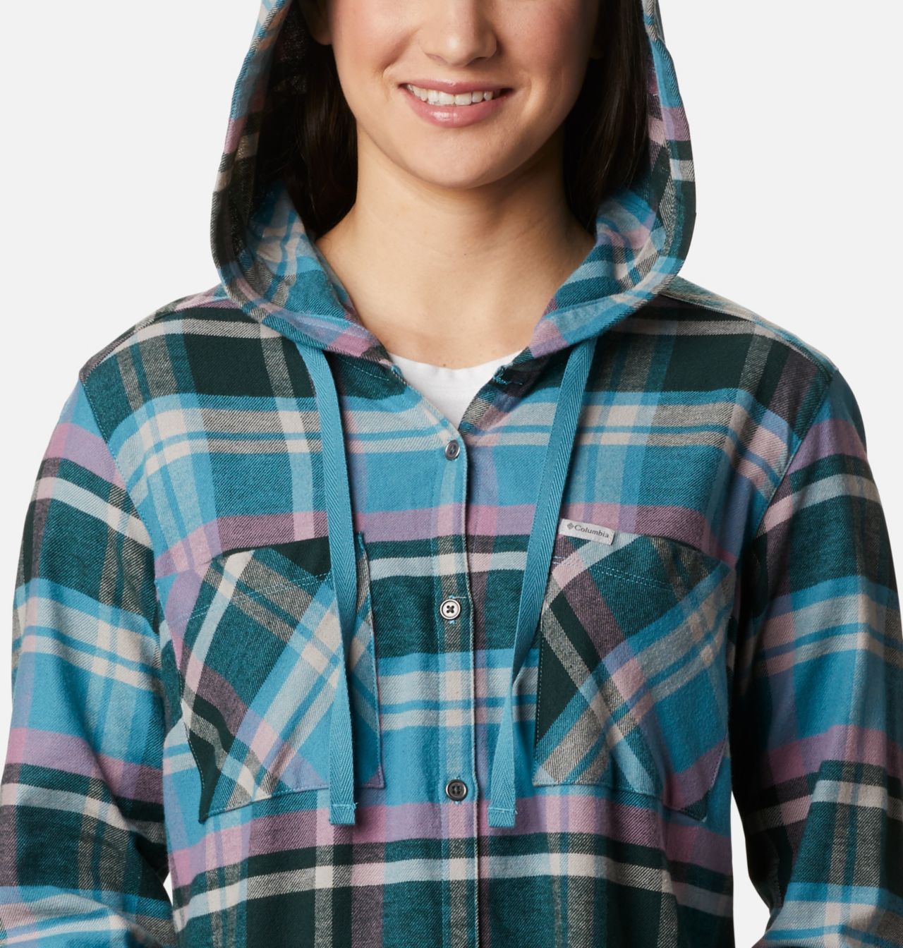 Women's Anytime™ Stretch Hooded Long Sleeve Shirt 4