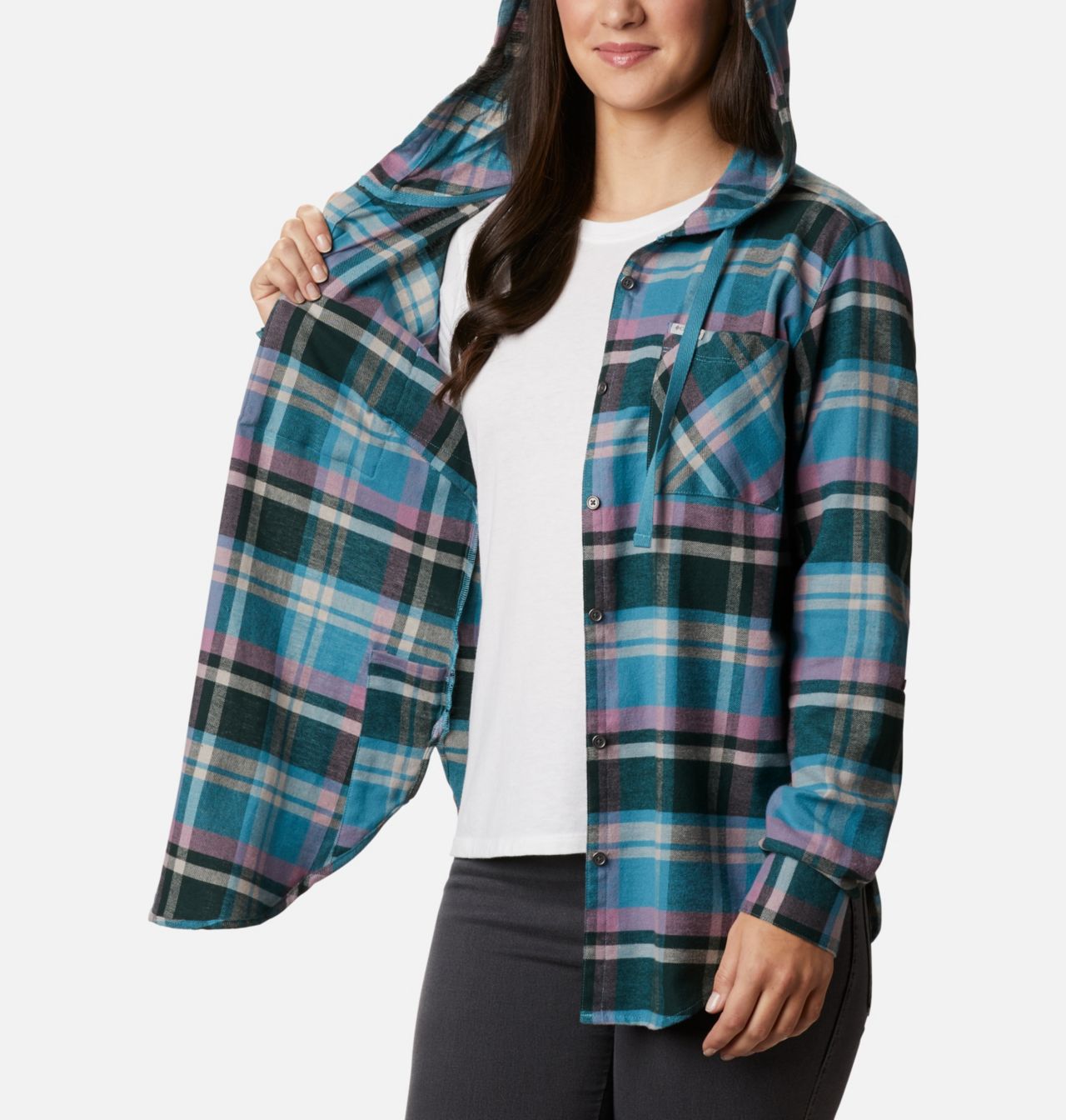 Women's Anytime™ Stretch Hooded Long Sleeve Shirt 5