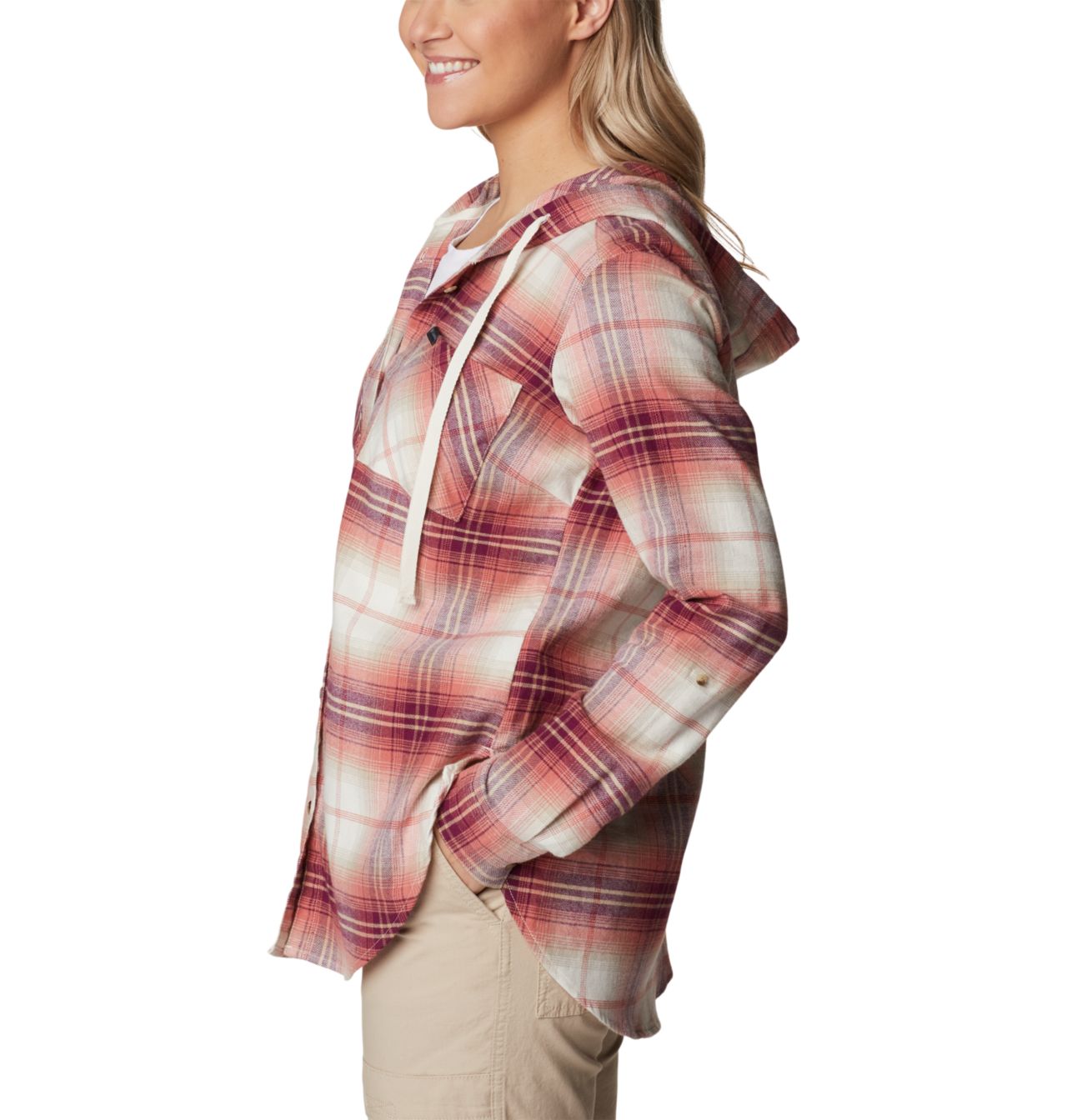 Anytime™ Stretch Hooded LS Shirt | 639 | XL 3