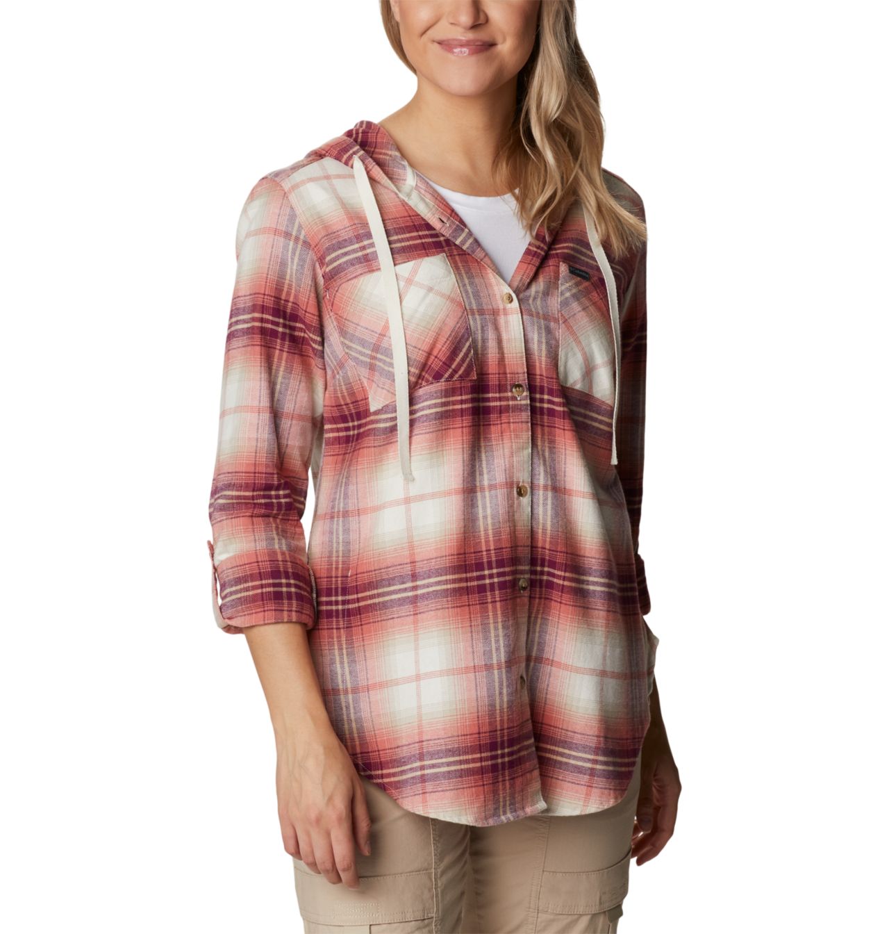 Anytime™ Stretch Hooded LS Shirt | 639 | XL 7