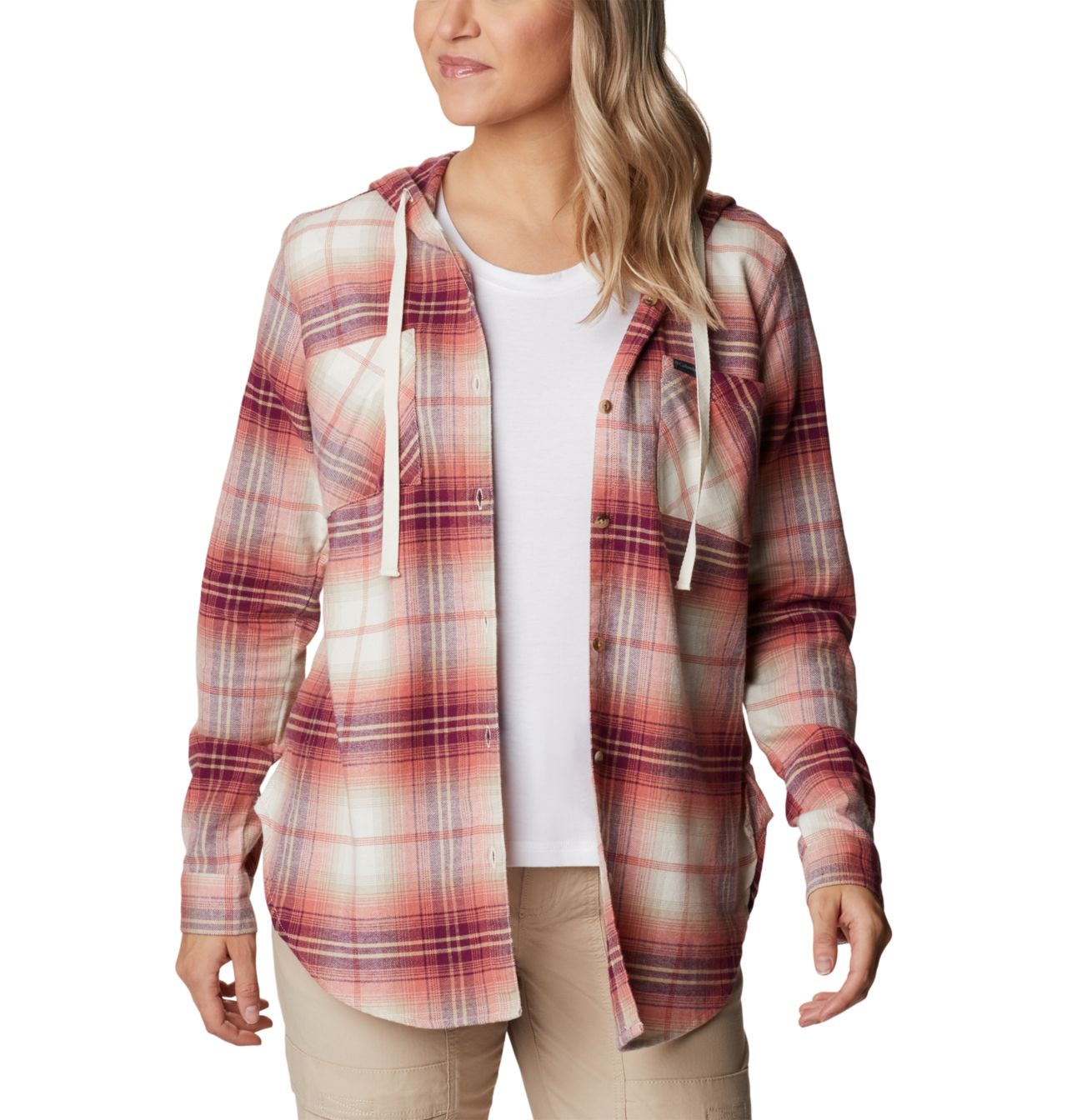 Anytime™ Stretch Hooded LS Shirt | 639 | XL 8