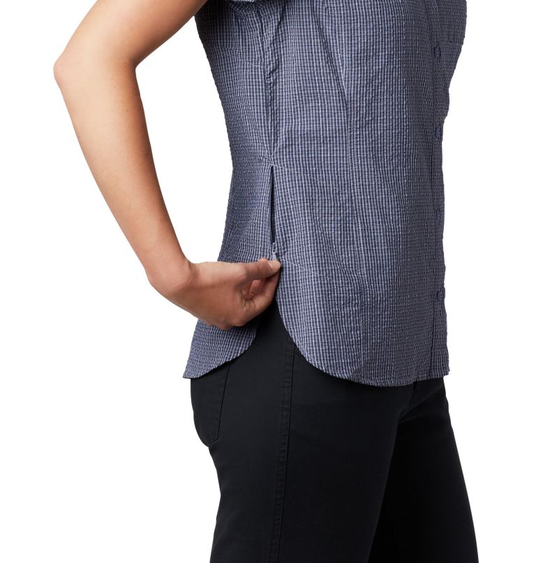Chemise originale à manches courtes Silver Ridge pour femme, Color: New Moon Seersucker, image 5