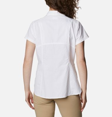 Chemise Manches Courtes Silver Ridge&trade; Novelty Femme Silver Ridge&trade; Novelty SS Shirt | 100 | XS, White, back