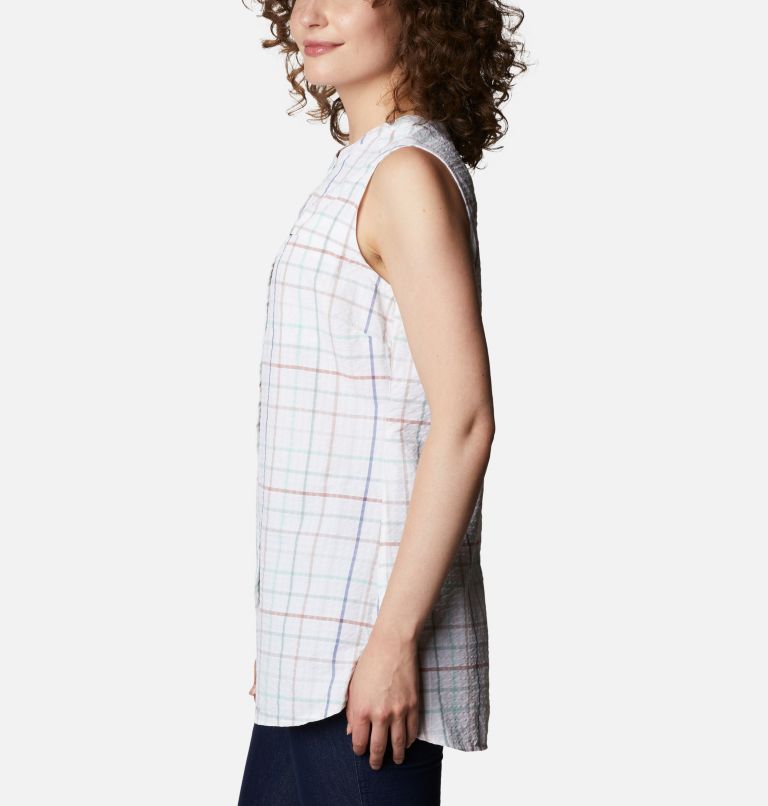 Tunique originale Silver Ridge pour femme, Color: Mint Cay Windowpane, image 3