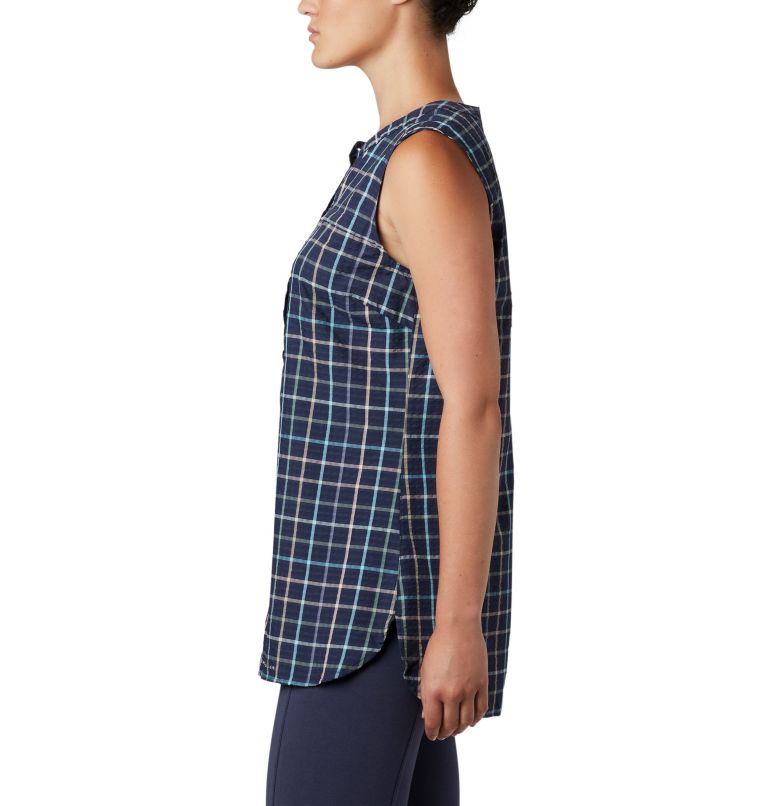 Tunique originale Silver Ridge pour femme, Color: Nocturnal Windowpane, image 3