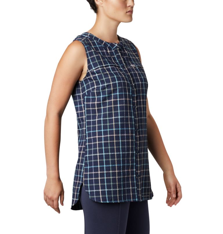 Tunique originale Silver Ridge pour femme, Color: Nocturnal Windowpane, image 4