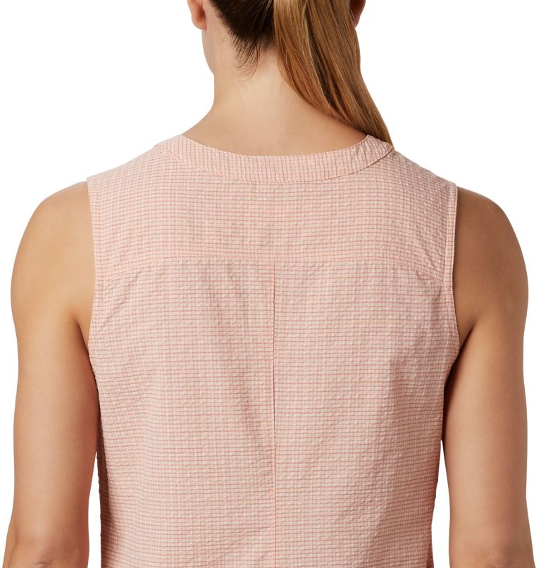 Tunique originale Silver Ridge pour femme, Color: Peach Cloud Seersucker, image 5