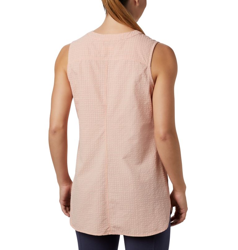 Tunique originale Silver Ridge pour femme, Color: Peach Cloud Seersucker, image 2
