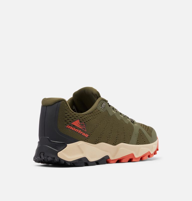 TRANS ALPS&trade; F.K.T. III | 383 | 10 Men's Trans Alps&trade; F.K.T.&trade; III Shoe, Nori, Autumn Orange, 3/4 back
