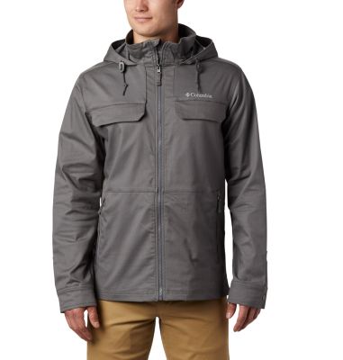 Giacca con cappuccio ummil Pines&trade; da uomo Tummil Pines&trade; Hooded Jacket | 023 | L, City Grey, front