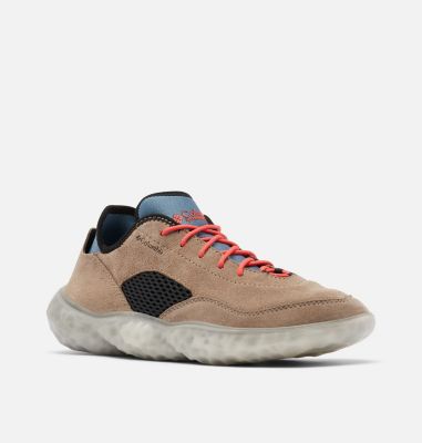 Men&rsquo;s Arque&trade; Sneaker ARQUE&trade; | 126 | 10, Wet Sand, Bright Poppy, 3/4 front