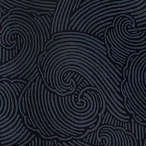 Black Seaside Swirls