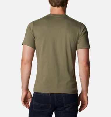 Men's Path Lake&trade; Graphic T-Shirt M Path Lake&trade; Graphic Tee | 011 | S, Stone Green CSC Badge, back